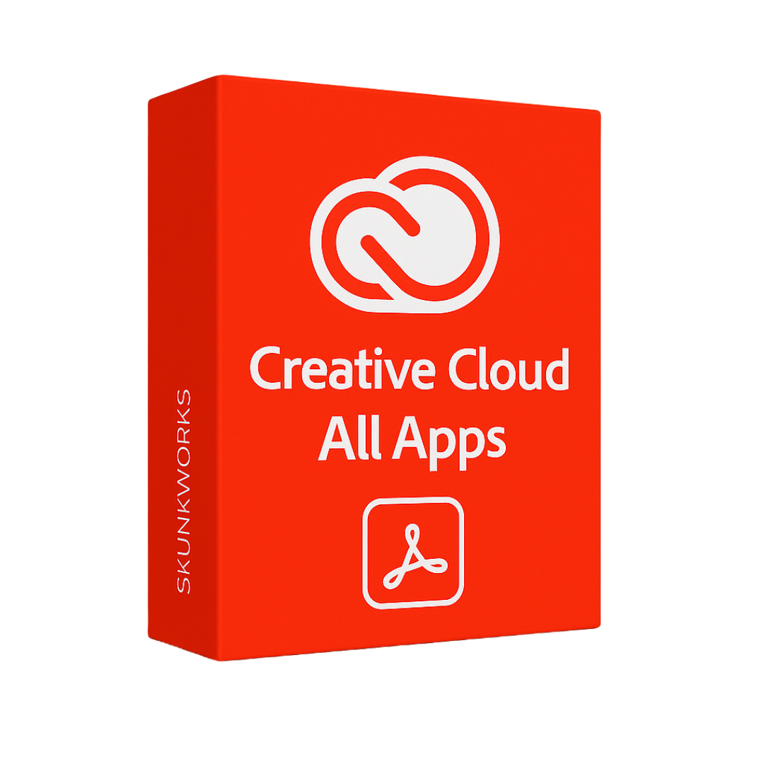 Adobe Creative Cloud Acrobat Firefly and design software collection