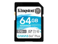 64GB SDXC Canvas Go Plus 170R C10 UHS-I U3 V30