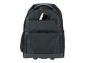 Targus Bag Rolling Notebook Backpack 15.6 Nylon Black & Platinum 2.7 kg Limited Lifetime warranty