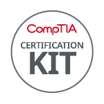 CompTIA Certification Kit logo with a white background