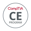 CompTIA CE Program logo in a circular design