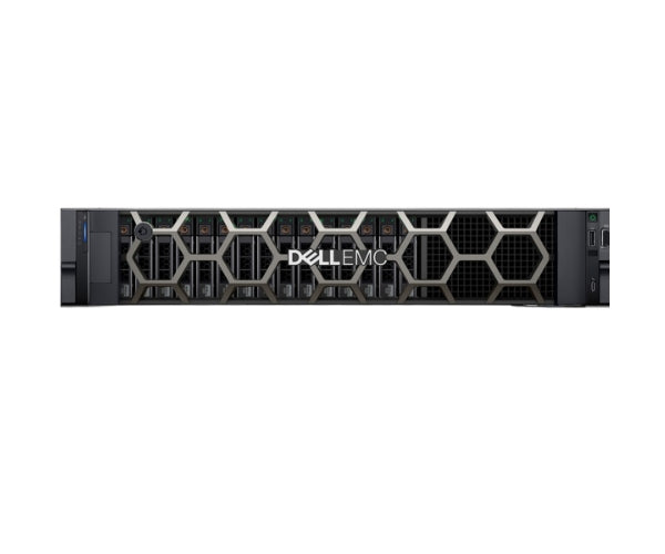Dell PE R550/Châssis 16 x 2,5” SAS/SATA/Intel Xeon Silver 4309Y/16 Go/1 SSD 480 Go/Rails sans CA/Cadre/Broadcom 57412 double port 10 GbE SFP/Front PERC H755 chargement arrière/iDRAC9 Enterprise 15G/Double 1100 W Titanium/3Y ProSpt