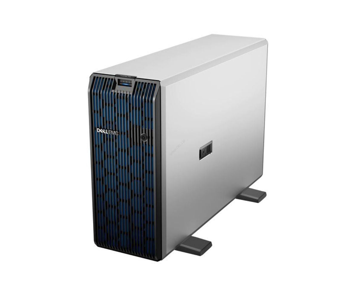 Dell PE T550/Chassis 8 x 3.5”/Intel Xeon Silver 4310/16GB/1x480GB SSD SATA Read Intensive/Parallax Security Bezel/DVD RW/No NIC/PERC H755/iDRAC9 Enterprise 15G/Dual 700W Titanium/3Y ProSupport