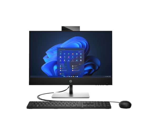 HP ProOne 440 G9 23.8 Non Touch AIO Core i7 14700T 16GB (1x16GB) DDR5 512GB PCIe NVMe Win 11 Pro 64 Wi Fi 6E +BT 5. HP 125 BLK kbd+Mouse DVD Writer ODD HP 3 year Next Business Day Onsite
