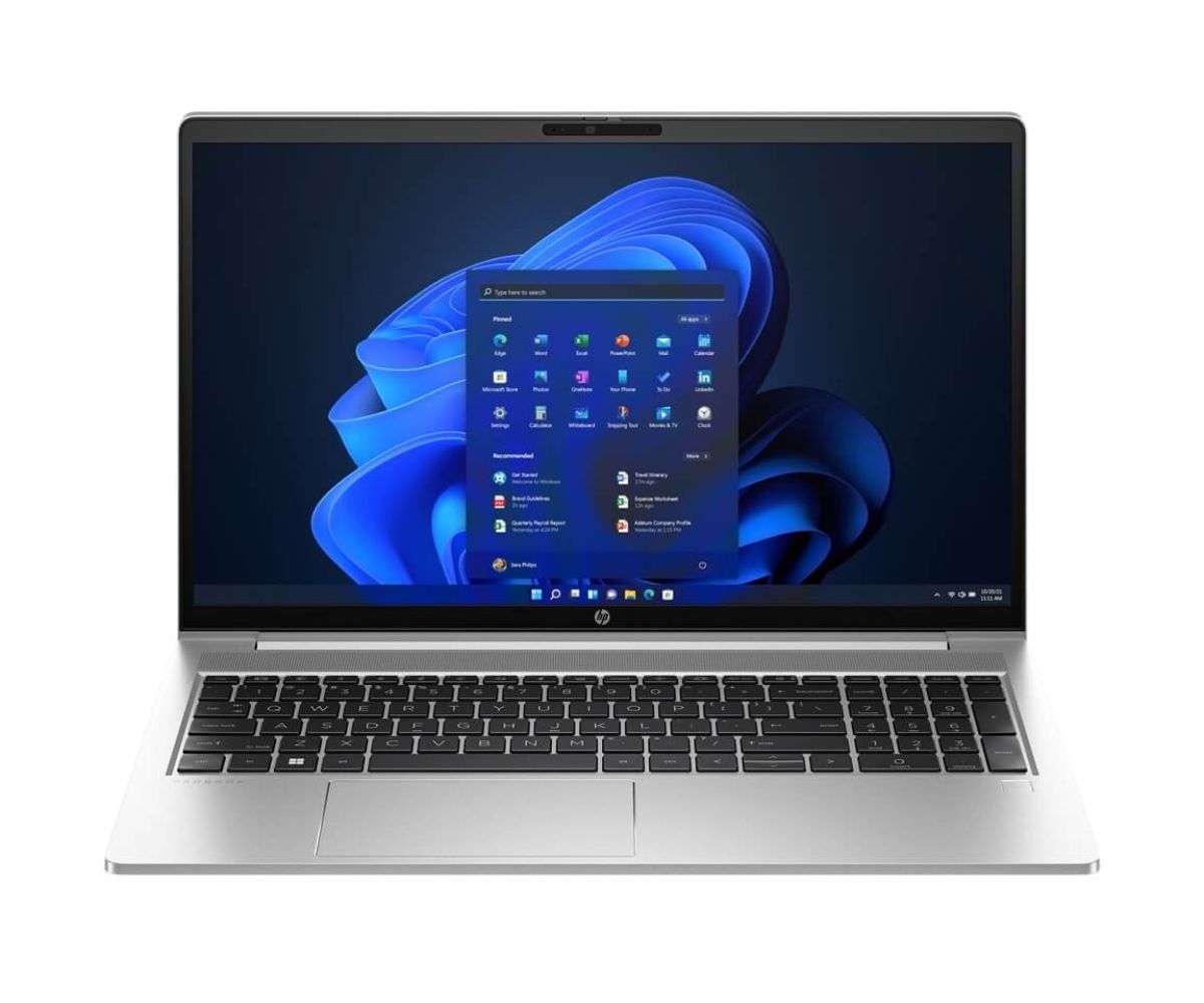 HP ProBook 450 G10 Core i5 1334U 16GB (1x16GB) DDR4 3200 512GB PCIe NVMe SSD 15.6 FHD AG UWVA 250 HD NarrowBezel bent Win 11 Pro 64 Wi Fi 6E +BT 5.3 Dual AryMic F USB2 NFOVCamera HP 3 year NBD Onsite Note