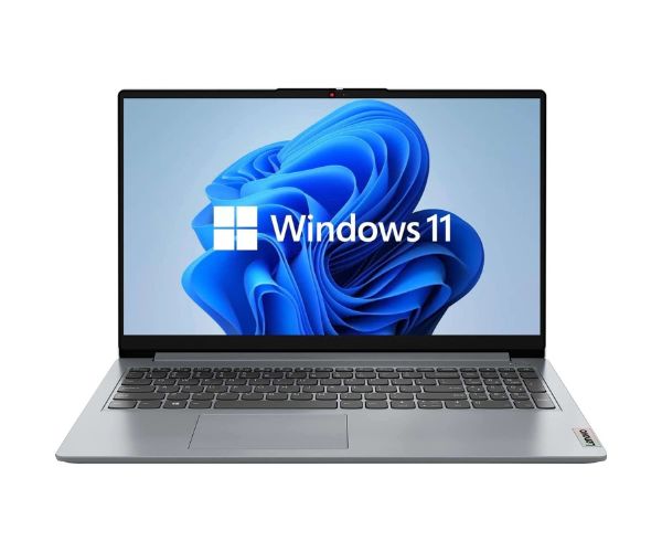 Lenovo Notebook IdeaPad 1 15IAU7 Intel Core i3 1215U 15.6” FHD (1920x1080) Non Touch 8GB Soldered DDR4 256GB M.2 SSD 11ac 2x2 + BT5.1 Cloud Grey Windows 11 Home 1 Year Carry In
