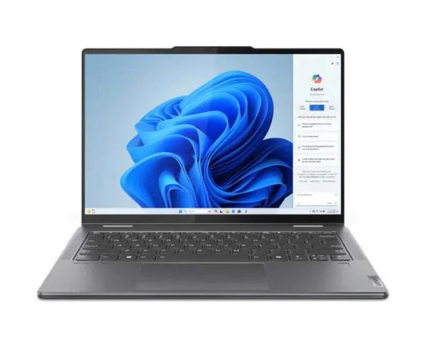 Lenovo Notebook Yoga 9 2 in 1 14IMH9 Intel Core Ultra 7155H 14” 2.8K (2880x1800) Touch 16GB Soldered 1TB SSD M.2 Wi Fi 6E 11ax 2x2 + BT5.3 Backlit KB Lenovo Slim Pen Yoga 14 inch Sleeve Luna Grey Windows 11 Pro 2Y Premium Care