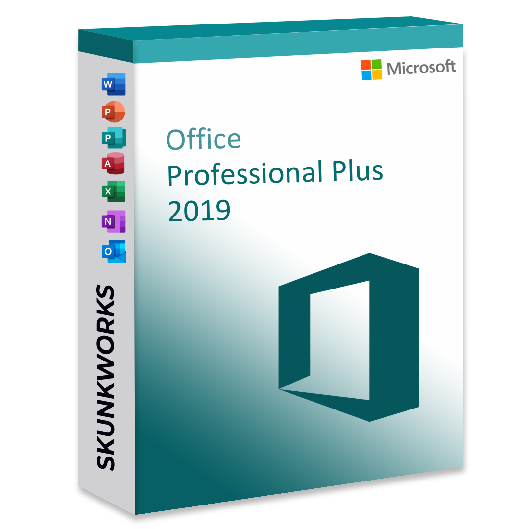 Microsoft Office Professional Plus 2019 - Front View