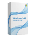 Realistic 3D enterprise software box for Windows 365 Frontline GPU Super.
Tall premium software packaging, white with subtle Microsoft blue wave accents.
Microsoft logo top right, centered Windows 365, subtitle Frontline GPU Super.
Fluent-style typography, soft studio lighting, white background, enterprise-grade look.