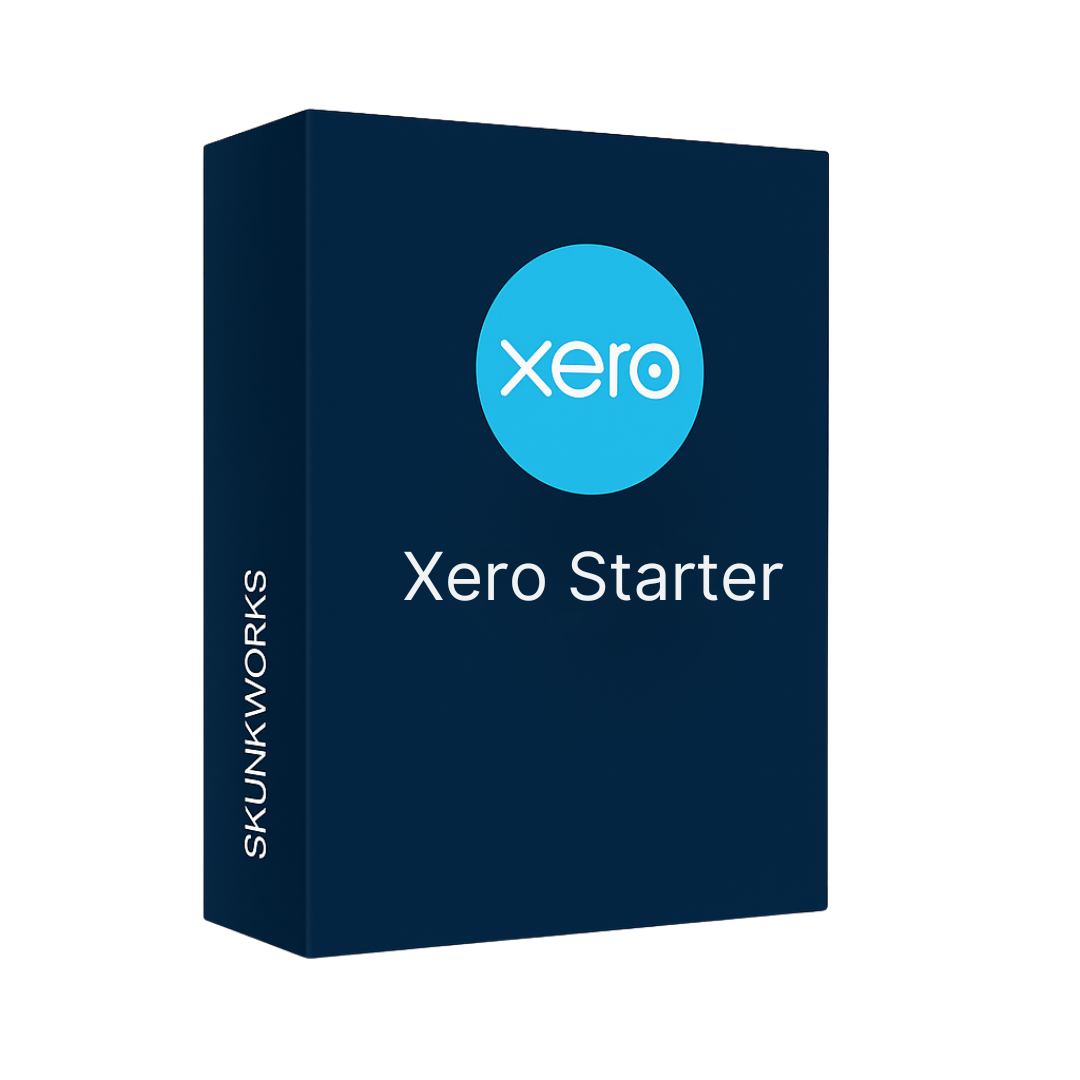 Xero Starter – Basic Cloud Accounting Software Interface